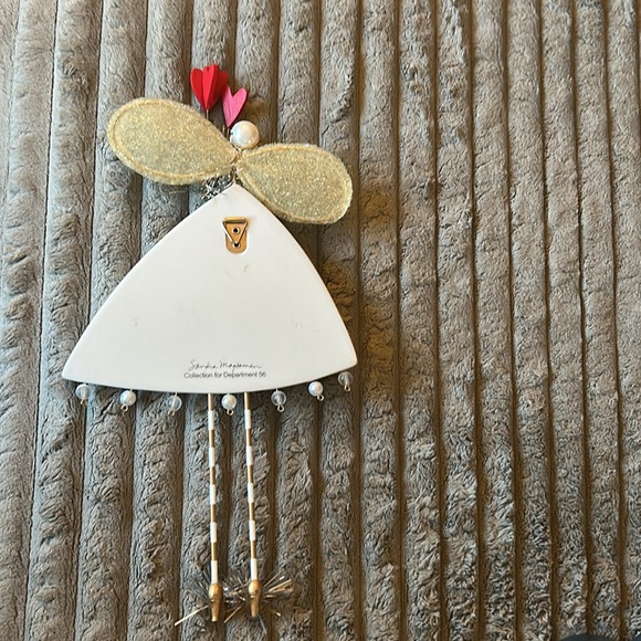 Department 56 Sandra Magsamen Artful Angels 👼❤️ Angel Ornament Wall Hanging - Picture 9 of 12